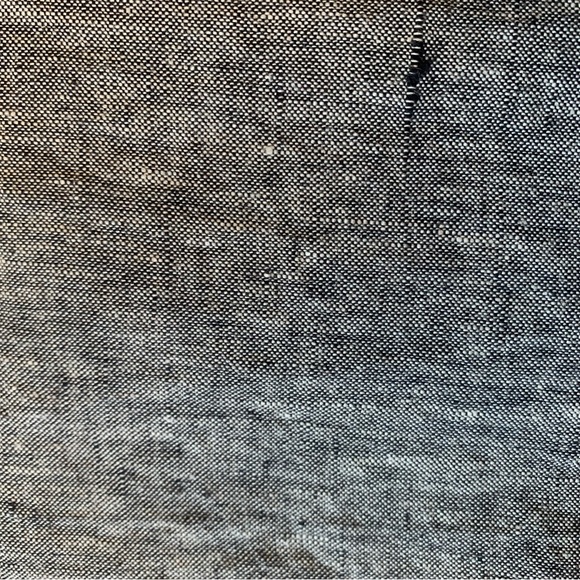 FLAX NWT LINEN PANTS FLOOD CROP SZ MED LANTERN TAPERED BLACK CROSS-DYE LAGENLOOK - Picture 9 of 9